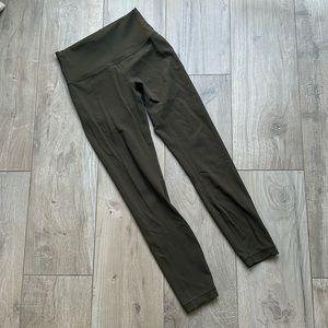 Lululemon Wunder Train High - Olive (6)